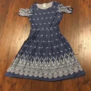 Fit and Flare Floral Dress